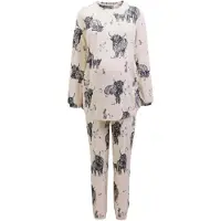 Next Pijama ecru / preto