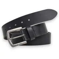 Pepe Jeans para homem. PM0200009 Cinto Douglas preto (85 cm), Casual, Pele