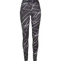 Urban Classics Leggings preto / branco