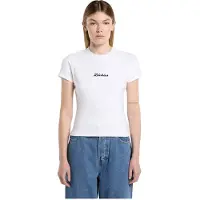 Dickies T-Shirt mangas curtas WELLSVILLE SS TEE mulheres - Branco - EU L