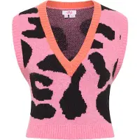 Mymo Pullover laranja / rosa / preto