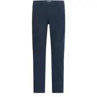 !Solid Calças chino 'CADEN' azul noturno