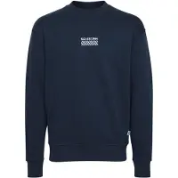 !Solid Sweatshirt 'Rubio' azul escuro / branco