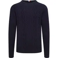 FQ1924 Pullover 'Kyle' navy / vermelho / branco