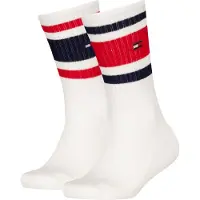 Tommy Hilfiger Meias Crew Sport Stripe 2 Pares