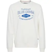 Blend Sweatshirt azul / branco