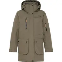 North Bend Casaco outdoor 'Wanda' oliveira / preto