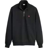 Levi's Sweatshirt 'Original Housemark Quarter-Zip Pullover' vermelho / preto / branco