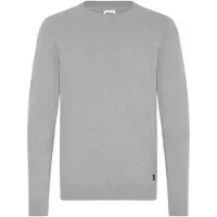 !Solid Pullover ' SDAKANT ' cinzento escuro