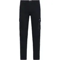 !Solid Calças cargo ' SDCHASEY ' preto