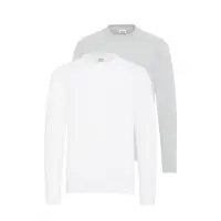 !Solid Sweatshirt ' SDODATTEN ' branco