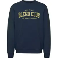 Blend Sweatshirt azul escuro / amarelo claro