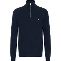 Kronstadt Pullover ' KSDoors half Zip ' azul escuro