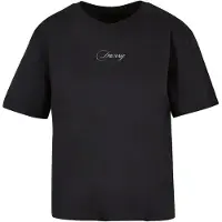 Miss Tee Camisa 'Dreamy' preto / branco