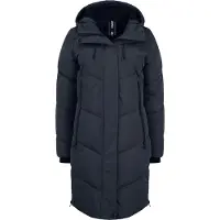 Oxmo Sobretudo de inverno 'Juna' preto