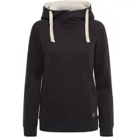 Oxmo Sweatshirt 'Julia Pile' preto / branco