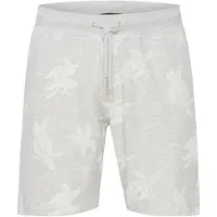 Blend Calças cinzento claro / branco