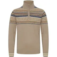 Blend Pullover bege / azul / castanho / branco