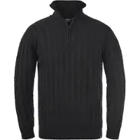 INDICODE JEANS Pullover 'Paulo' preto
