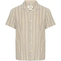 !Solid Camisa 'SDPaick' estuque / azul pombo