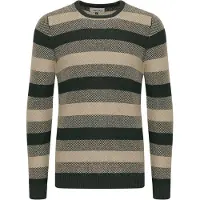 Blend Pullover bege / verde escuro