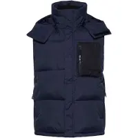 !Solid Colete navy / preto / branco