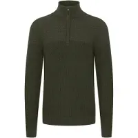 11 Project Pullover 'Adam' verde / preto / branco