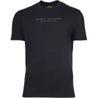 Armani Exchange Camisa azul escuro