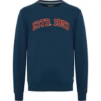 Blend Sweatshirt 'Billie' azul / vermelho / branco