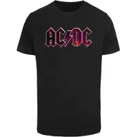 Mc Clothes Camisa 'ACDC' bege / rosa / preto / branco