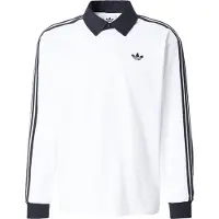 Adidas Polo De Manga Comprida 3 Stripes Rugby