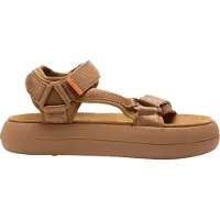 Moon Boot para mulher. 80D2420010 Sandálias MB Super castanho (39), Marrom, Plano, Velcro, Casual