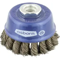 Osborn Escova De Copo Com Arame Trançado Aço 0002608151 M140.50 Mm