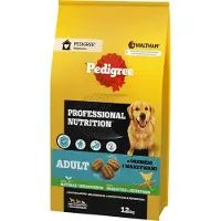 Pedigree Ração Profissional Para Cães Adultos Com Aves E Vegetais 12kg