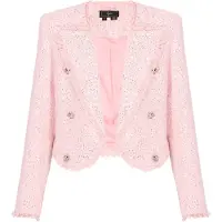 Faina Blazer cor-de-rosa