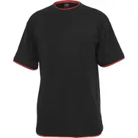 Urban classics Camisa vermelho / preto