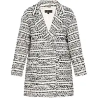 Faina Blazer preto / offwhite