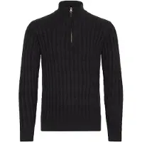 INDICODE JEANS Pullover 'Paulo' preto