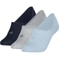 Calvin Klein Meias Invisíveis 701234370 3 Pares