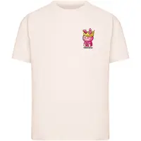 Miss Tee Camisa 'Wild And Sweet' amarelo / rosa / rosa pastel / preto