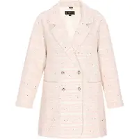 Faina Blazer rosé / branco