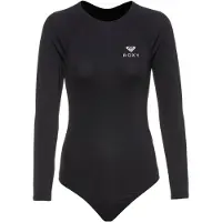 Roxy Shorty De Manga Comprida Com Fecho Traseiro Para Mulher Ess Onsi