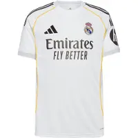 Adidas Camisola de futebol 'Real Madrid 25/26' amarelo / preto / branco