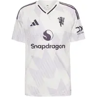 Adidas Camisola de futebol 'Manchester United 25/26' azul noturno / branco
