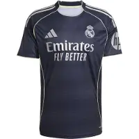 Adidas Camisola de futebol 'Real Madrid 25/26' cinzento claro / preto