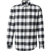Jack & Jones Camisa 'JWHJOSHUA' preto / branco
