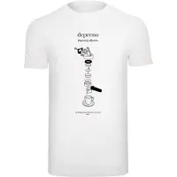 Mister tee Camiseta De Manga Curta Depresso
