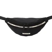 EA7 unisex. 7X000637_AF23098 Pochete Logo Series de nylon preto (OSFA), Casual, Poliamida