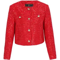 Faina Blazer vermelho