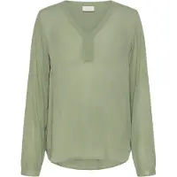 Kaffe Blusa 'Amber' verde pastel